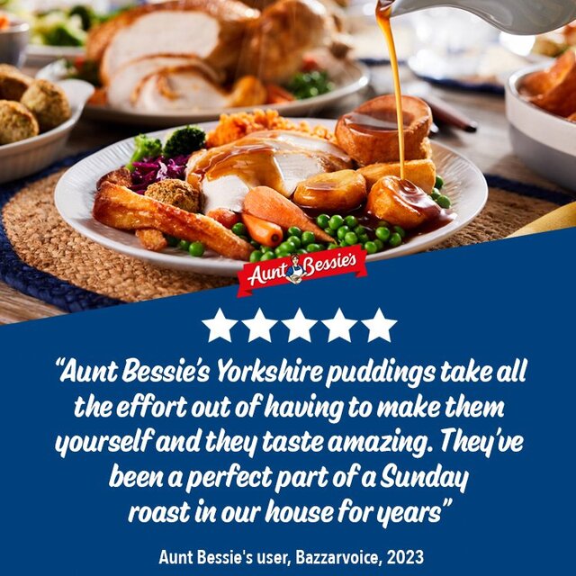 Aunt Bessie's 10 Glorious Golden Yorkshire Puddings    190g - McGrocer