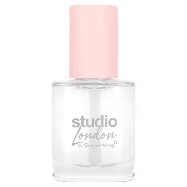 Studio London Clear Top Coat Nail Polish (British brand)