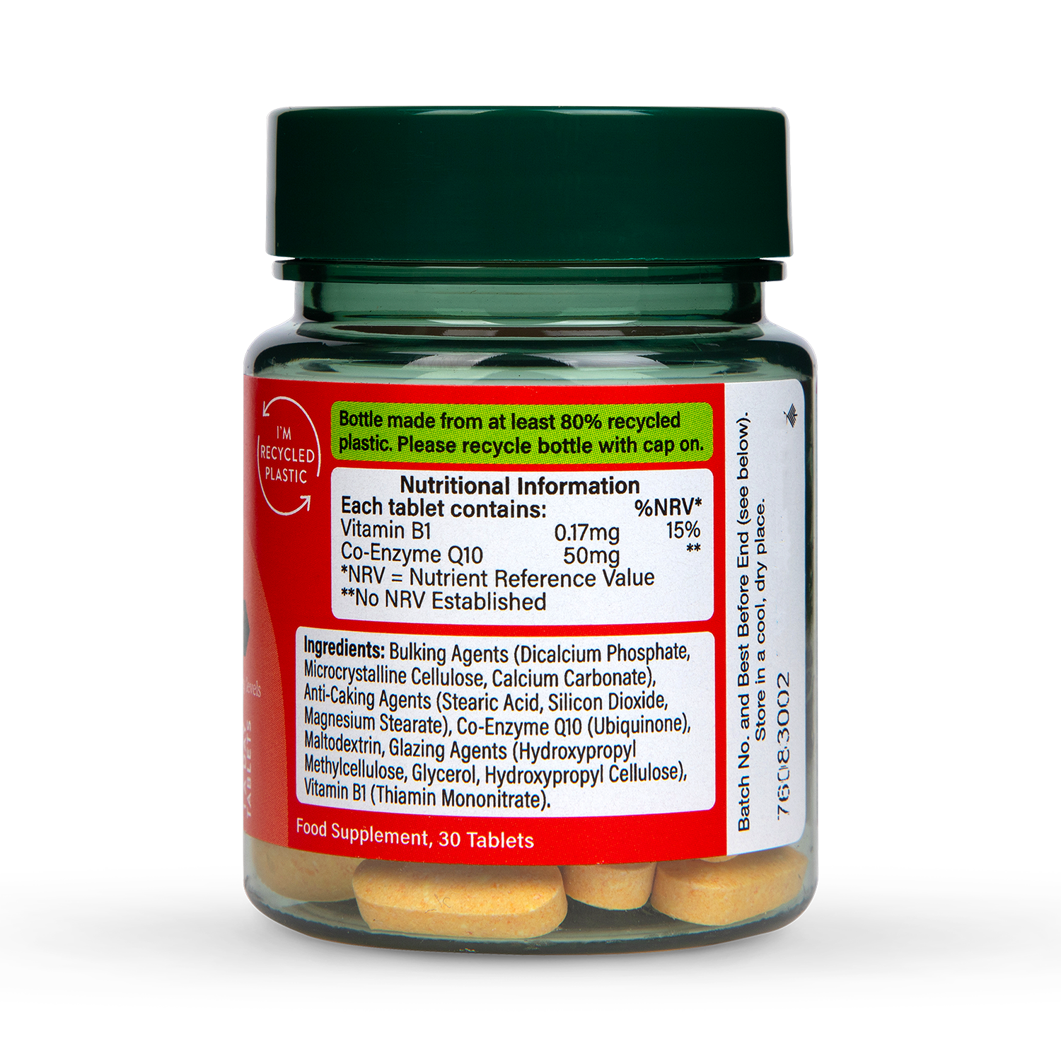 Holland & Barrett Co-Q10 50mg 90 Tablets - 998660