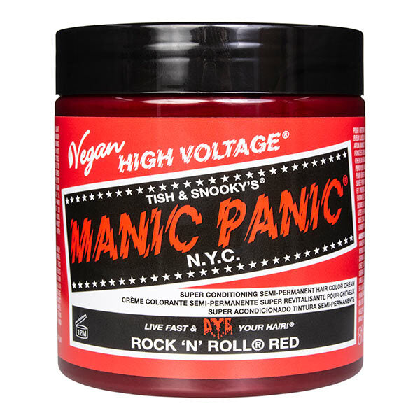 Manic Panic Rock 'N' Roll Red hair dye 237ml, imported from the UK