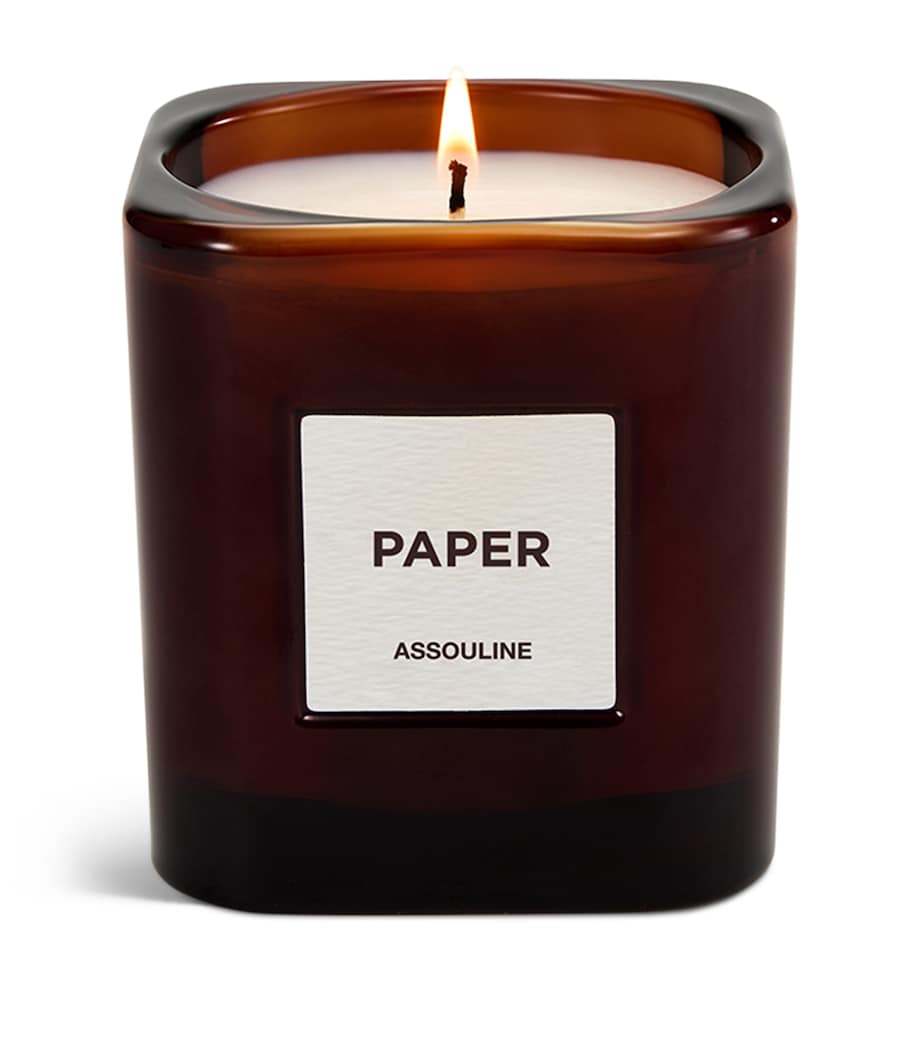 Assouline Paper Candle home fragrance candle 260g - British product