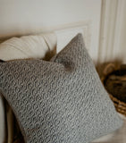 Araminta Campbell alpaca-blend fern cushion 45cm x 45cm - British product