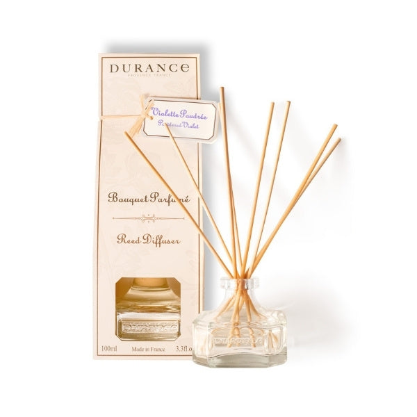 Durance Reed Diffuser Powdered Violet 100ml - British product