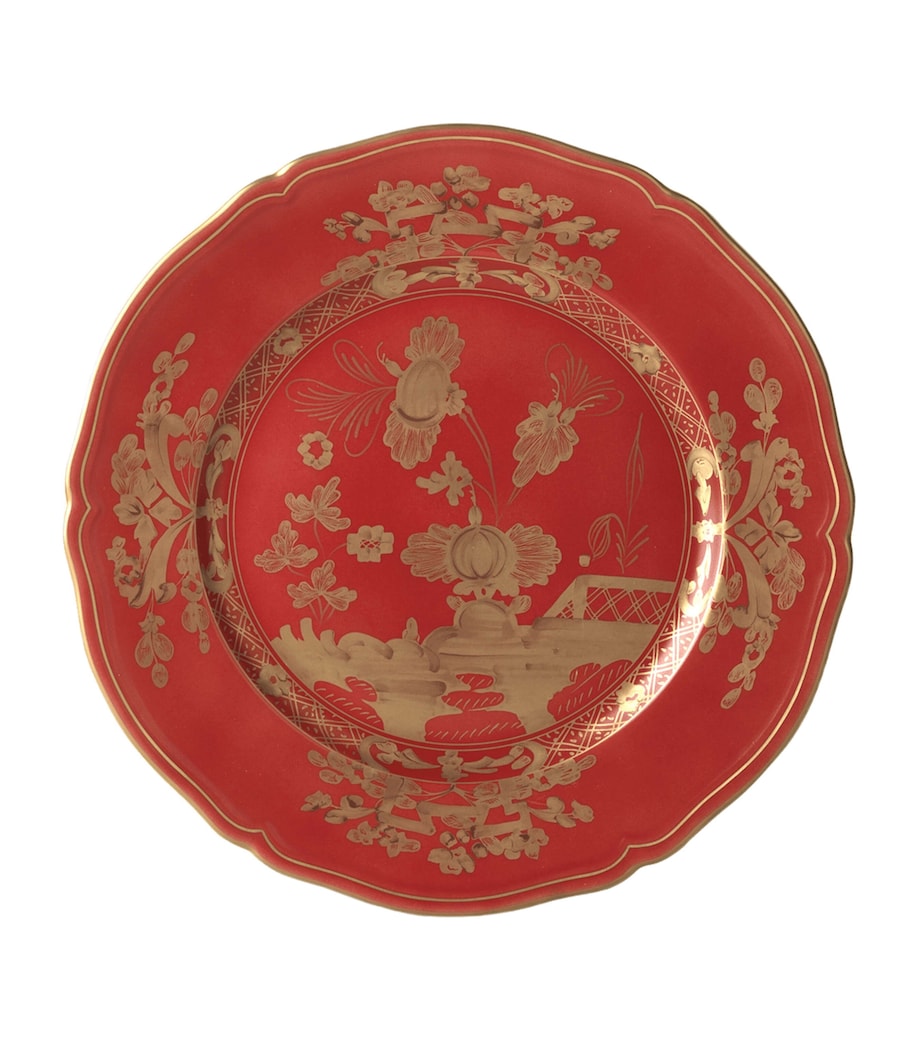 GINORI 1735 Oriente Italiano Rubrum charger plate 31cm, UK version