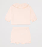 Chloé Kids cotton-cashmere cardigan and trousers set 3-18 months - British product