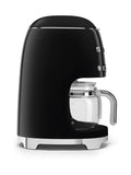 Smeg black drip coffee machine (British brand)