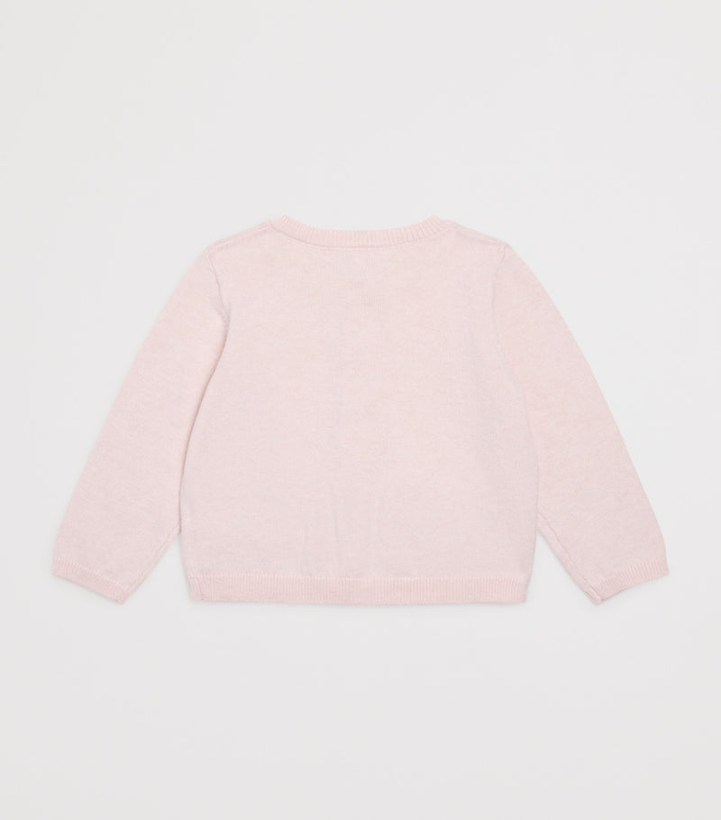 Marie-Chantal cotton-cashmere Casey baby cardigan 3-24 months, imported from the UK