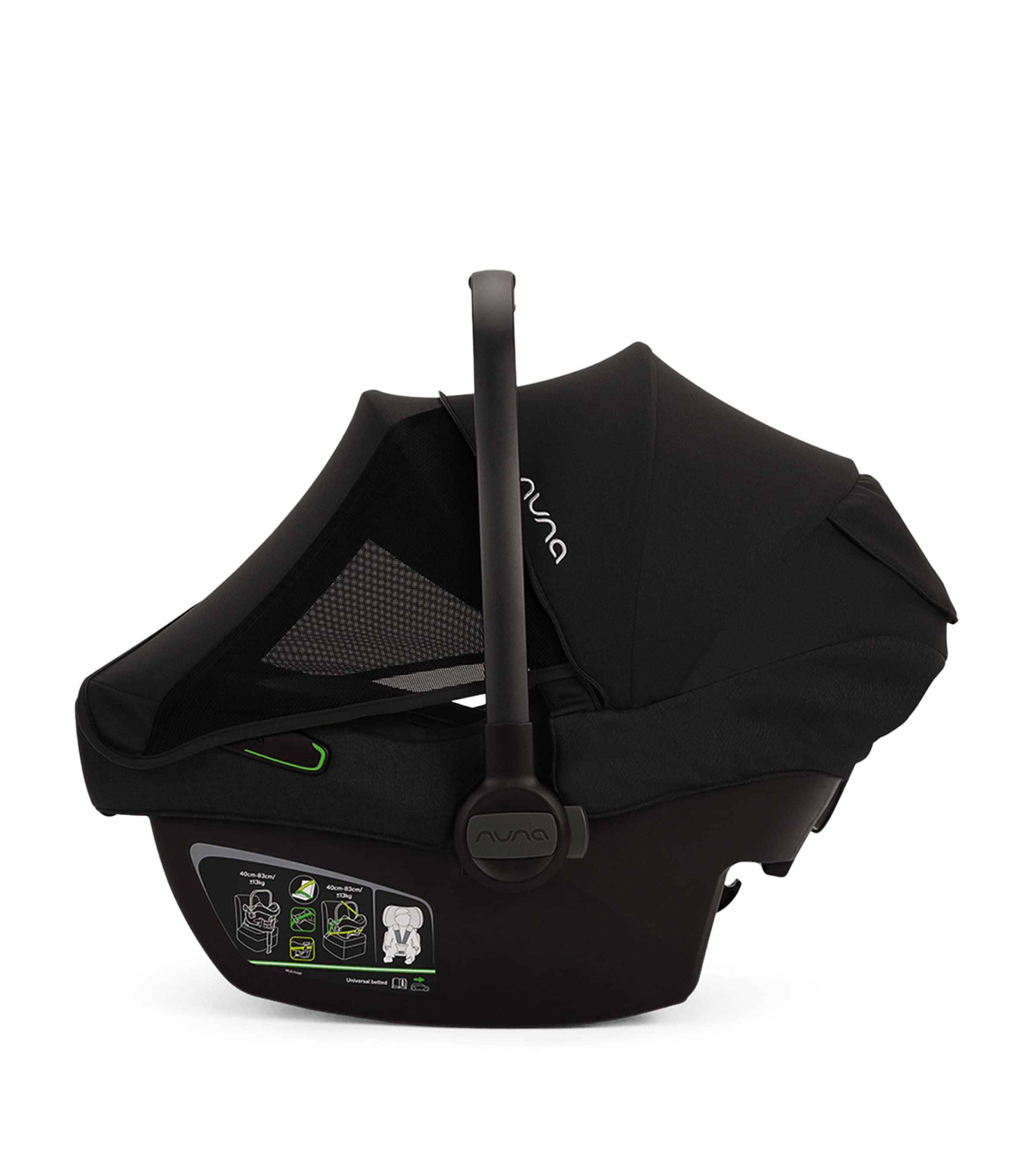Nuna Pipa Next car seat, imported from the UK