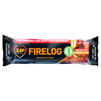 Zip firelog 1 log (British brand)