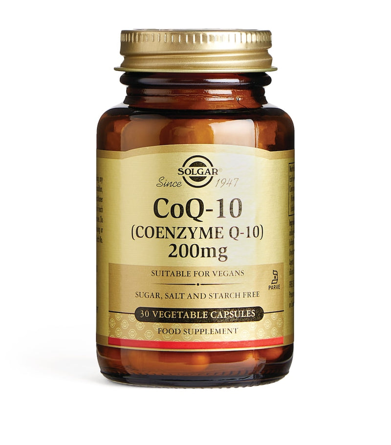 Solgar Coenzyme Q-10 vegetable capsules, 30 count, 200mg each (British brand)