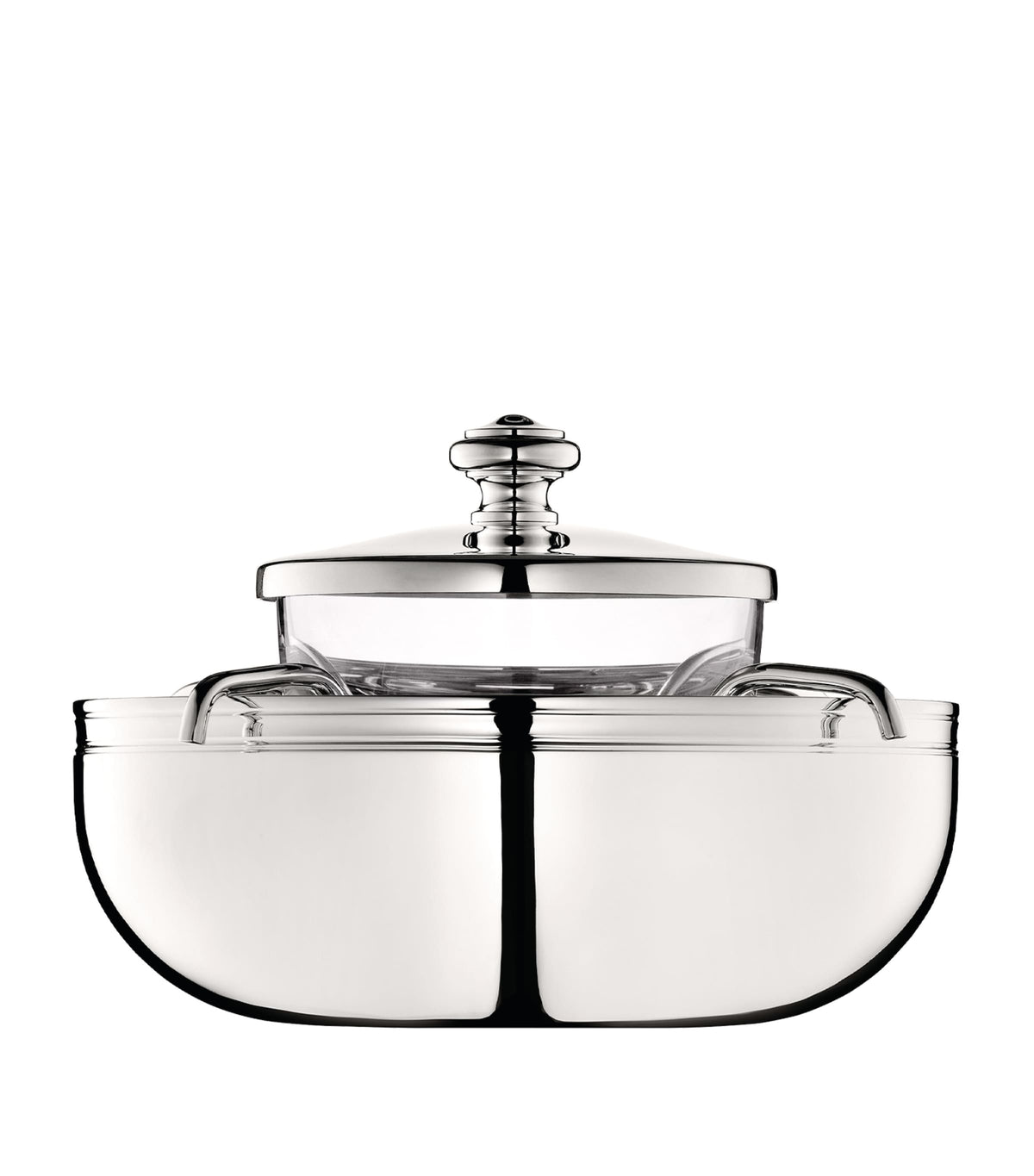 Christofle Albi two-piece caviar set - British product