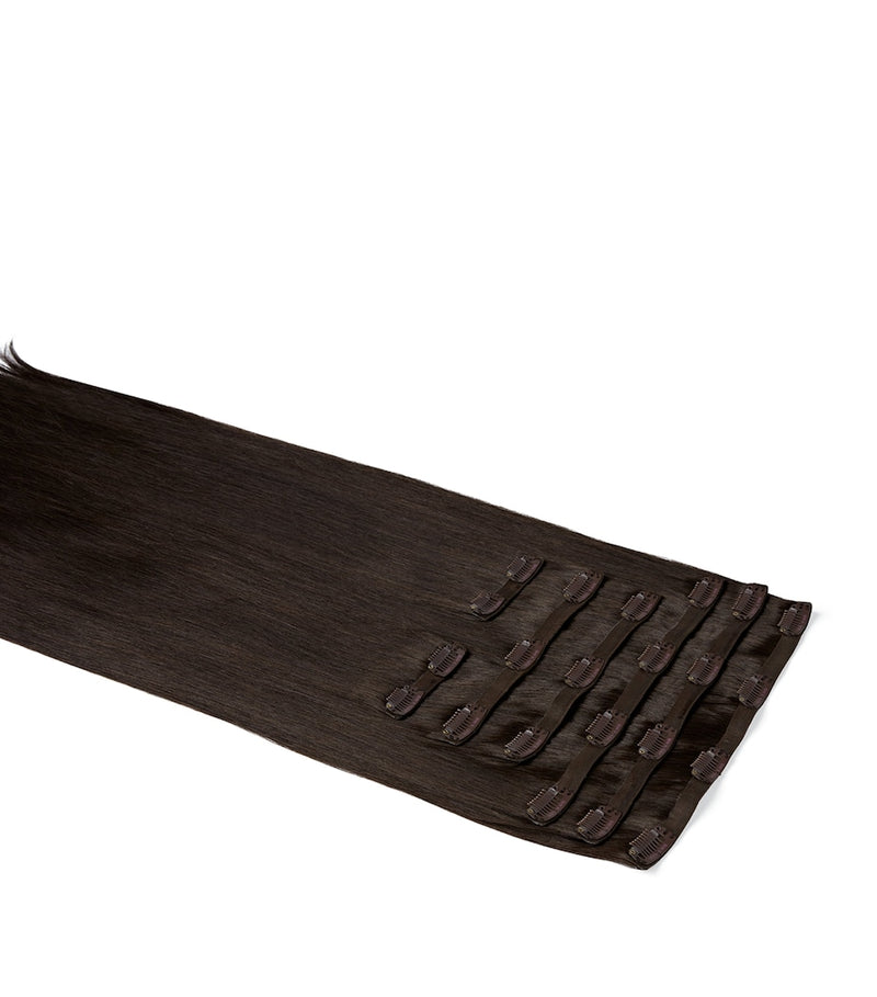 Beauty Works BARELY THERE clip-in hair extensions set 20-inch - British product