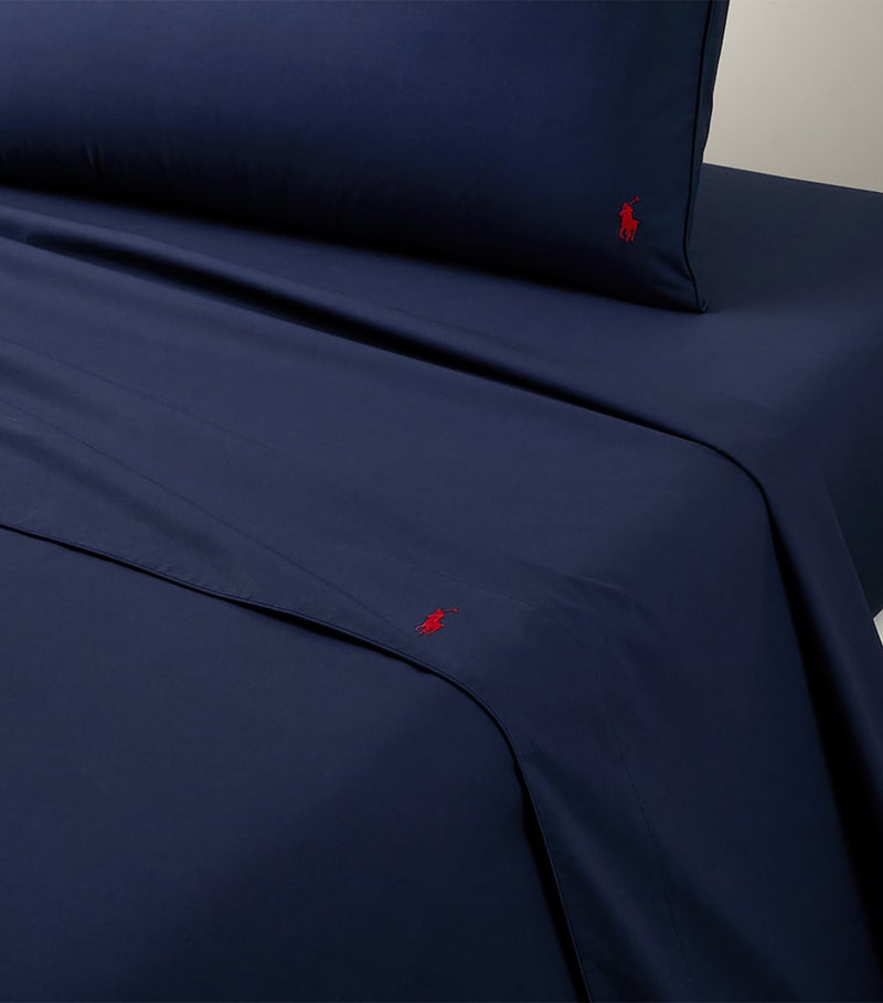 Ralph Lauren cotton double flat sheet 240cm x 280cm, imported from the UK