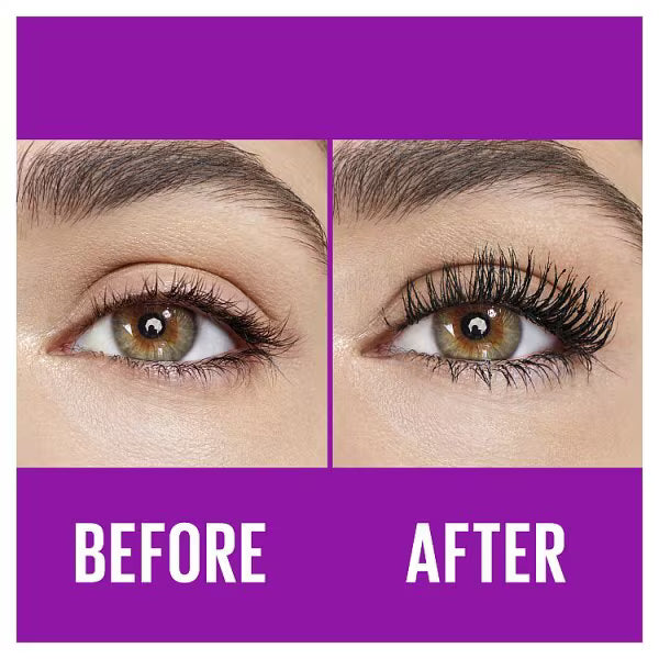 Maybelline black waterproof mascara, imported from the UK