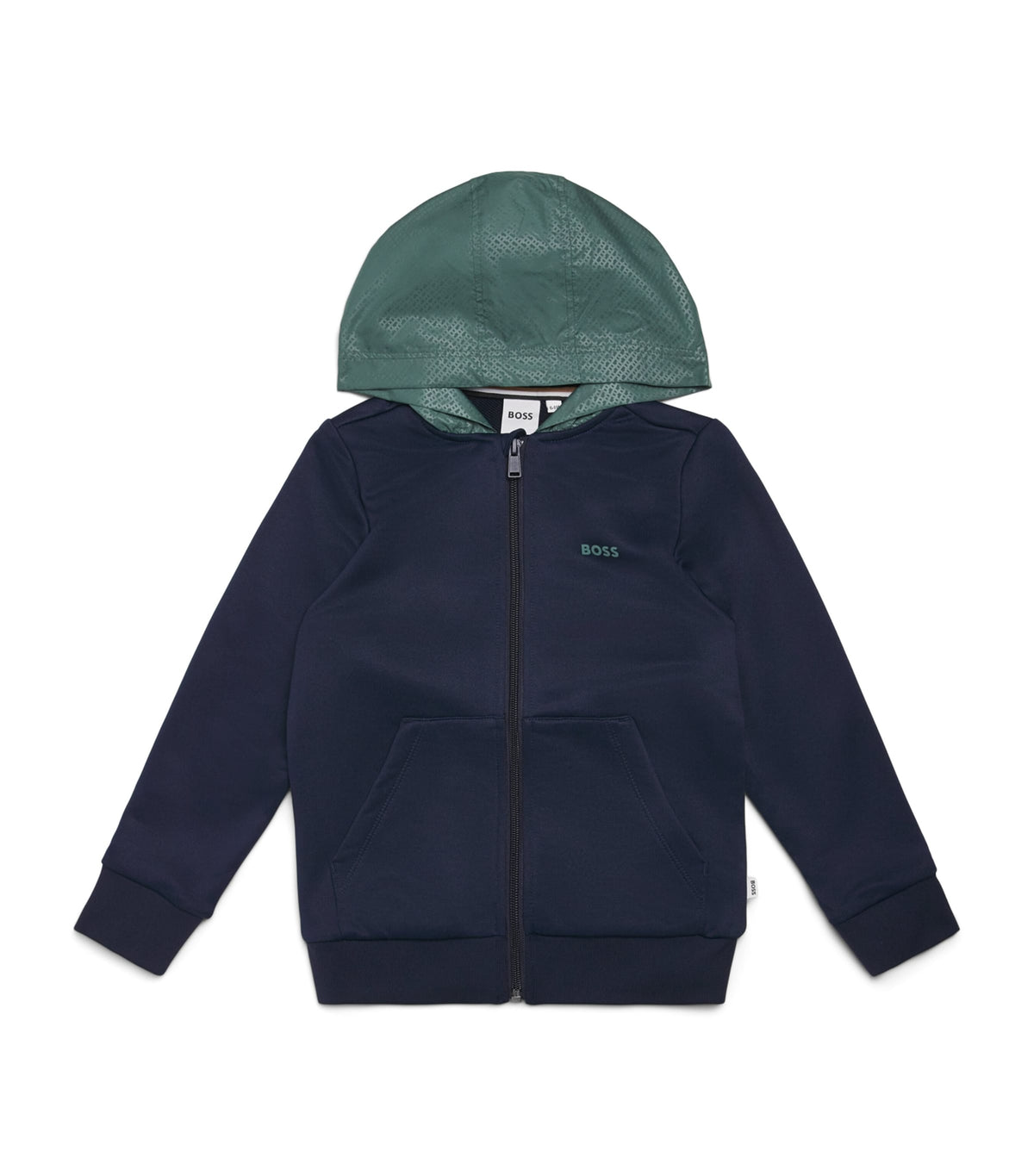 BOSS contrast zip-up hoodie for kids (4-16 years) - British product
