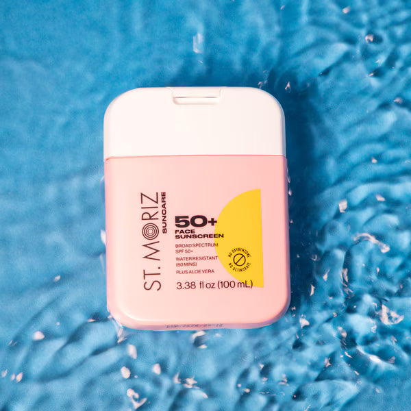St Moriz Suncare SPF50 Face Sunscreen 100ml (British brand)