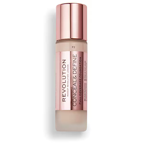 Revolution Conceal & Define foundation F2, imported from the UK