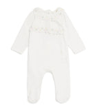 Patachou cotton embroidered all-in-one for ages 1-24 months, imported from the UK