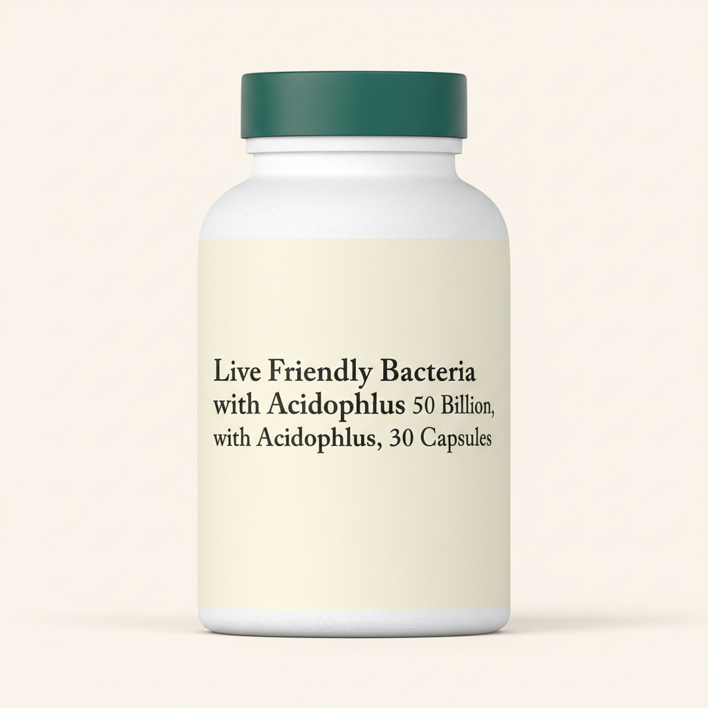 Holland & Barrett Friendly Bacteria 50 Billion 30 Capsules, UK version
