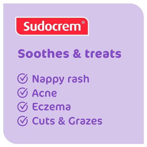 Sudocrem Antiseptic Healing Cream for Nappy Rash 60g (British brand)