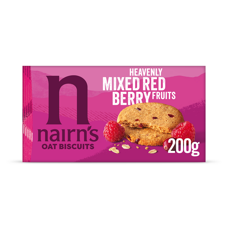 Nairn's Mixed Berries Oat Biscuits 200g