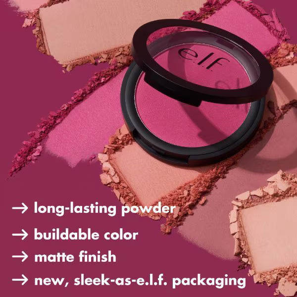 e.l.f. Primer-Infused Matte Blush - British product