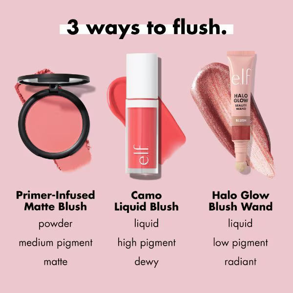 e.l.f. Primer-Infused Matte Blush - British product