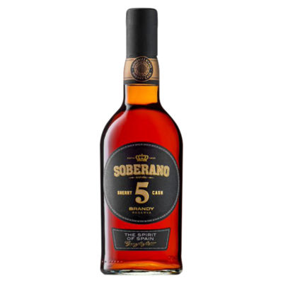 Soberano 5 Brandy Reserva 700ml (British brand)