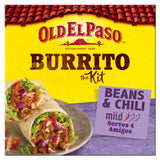 Old El Paso burrito kit bean and chilli mild 620g - British product