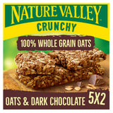Nature Valley crunchy oats and dark chocolate cereal bars 5 x 42g, imported from the UK