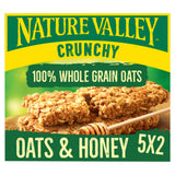 Nature Valley Crunchy Oats & Honey cereal bars 5 x 42g (210g), imported from the UK