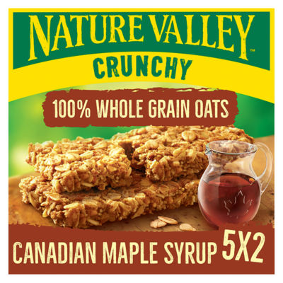 Nature Valley Crunchy Canadian Maple Syrup Cereal Bars 5 x 42g (210g)