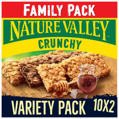 Nature Valley Crunchy Cereal Bars 420g, imported from the UK