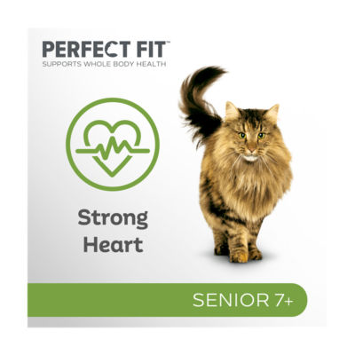 Perfect Fit senior cat food pouches mixed 12x85g, imported from the UK