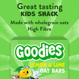 Goodies Lemon & Lime Oaty Bars Multipack 6x23g, UK version