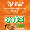 Goodies Mandarin & Apple Oaty Bars Multipack 6x23g, UK version