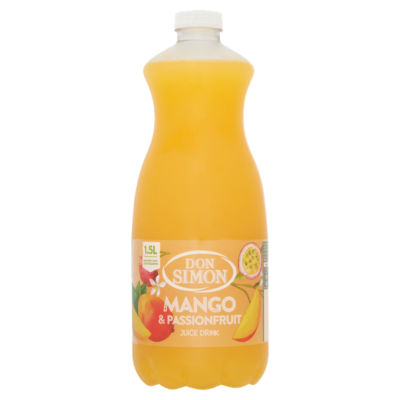 Don Simon mango and passionfruit juice drink 1.5L - British product