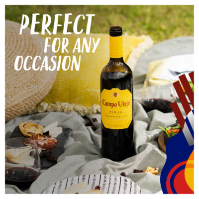 Campo Viejo Tempranillo red wine 75cl - British product