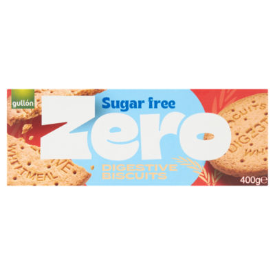 Gullón Zero Digestive Original Biscuits 400g, UK version