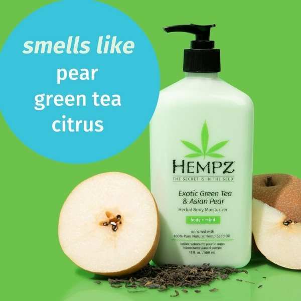 Hempz Asian Pear Body Moisturiser 500mL, imported from the UK