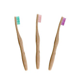 Dr Botanicals bamboo toothbrush kit pastel - British product