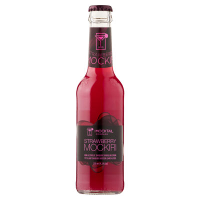 The Mocktail Company Strawberry Mockiri Non-Alcoholic Sparkling Drink 275ml