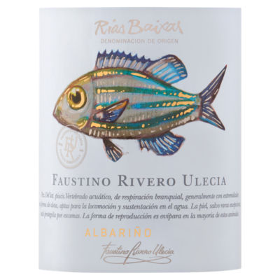 Faustino Rivero Ulecia Albarino white wine 75cl - British product