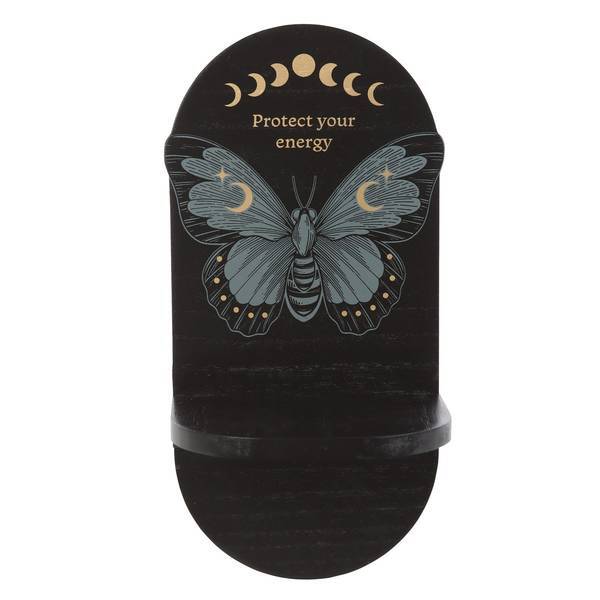 Something Different Moon Phases Moth Floating Shelf 25cm (British brand)