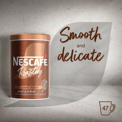 Nescafe Light Roast instant coffee 95g, imported from the UK