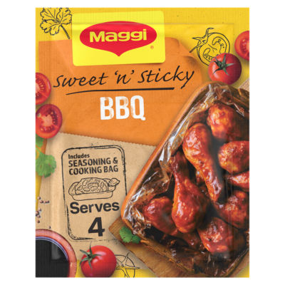Maggi BBQ chicken mix 41g, imported from the UK