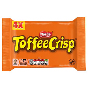 Nestle Toffee Crisp Schokoladen-Müsliriegel 152 g Multipack