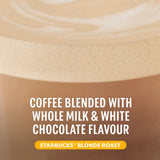 Starbucks White Mocha coffee pods 123g (British brand)