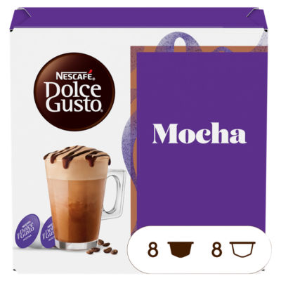 Nescafe Dolce Gusto Mocha Coffee Pods 8 Servings