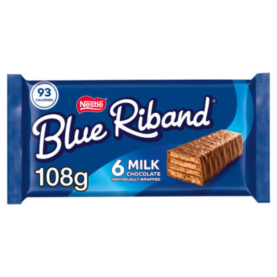 Blue Riband Original Milk Chocolate Wafer Biscuit Bar 108g